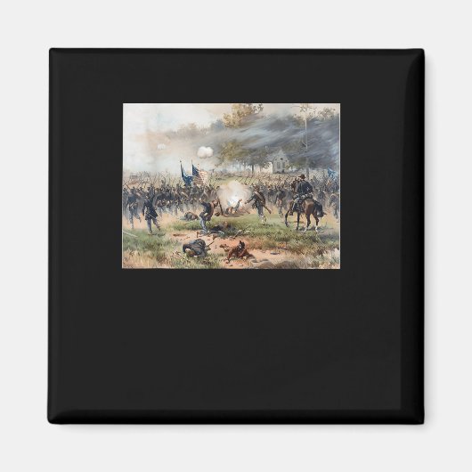 Slag bij Antietam - Burgeroorlog Magneet (Voorkant)