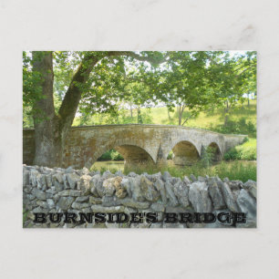 Slag bij Antietam: Burnside's Bridge Briefkaart