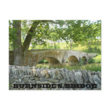 Slag bij Antietam: Burnside's Bridge Briefkaart