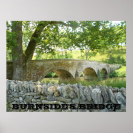 Slag bij Antietam: Burnside's Bridge Photo Poster