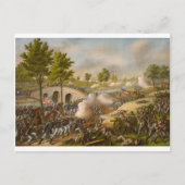 Slag bij Antietam — Leger van de Potomac Briefkaart (Voorkant)