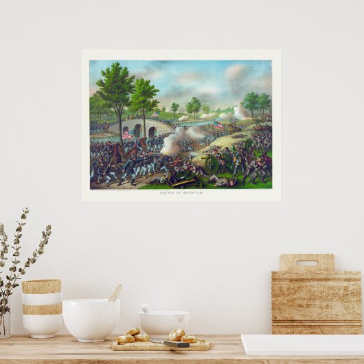 Slag bij Antietam Poster (Keuken)