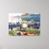 Slag bij Antietam Thure de Thulstrup 1887 Herstel Canvas Afdruk (Voorkant)