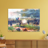 Slag bij Antietam Thure de Thulstrup 1887 Herstel Canvas Afdruk (Insitu (Woonkamer))