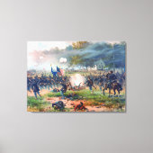 Slag bij Antietam Thure de Thulstrup 1887 Herstel Canvas Afdruk (Voorkant)