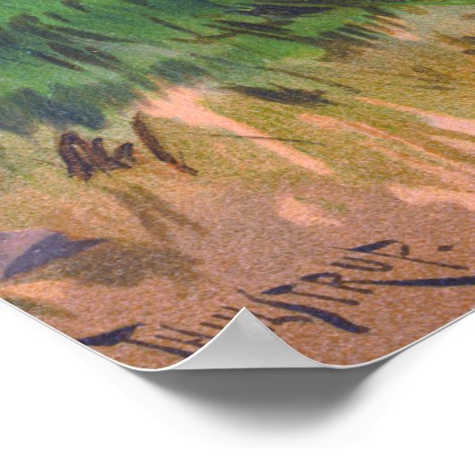 Slag bij Antietam Thure de Thulstrup 1887 Herstel Poster (Hoek)