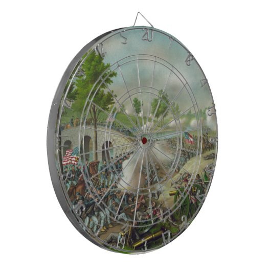 Slag bij Antitam Dartbord (Voorkant Links)