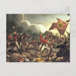 Slag bij Assaye Briefkaart