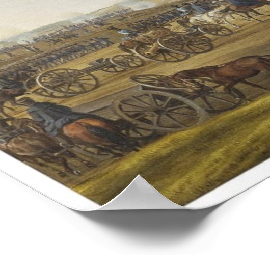 Slag bij Borodino Poster (Hoek)