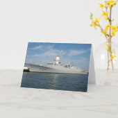 Slag bij Boston Harbor Wenskaart Kaart (Gele Bloem)