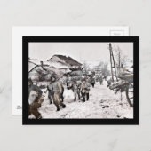 Slag bij Bulge Troop Recon Briefkaart (Voorkant / Achterkant)