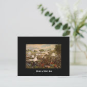 Slag bij Bull Run Briefkaart (Staand voorkant)