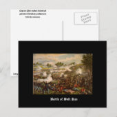 Slag bij Bull Run Briefkaart (Voorkant / Achterkant)