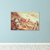 Slag bij Bunker's Hill Canvas Afdruk (Insitu (Houten vloer))