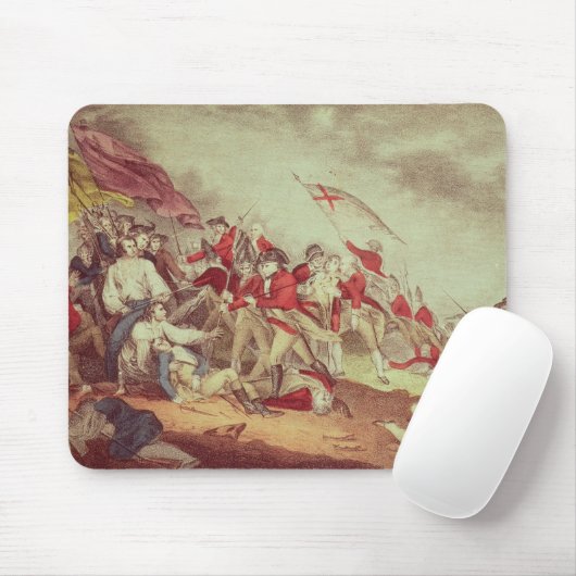Slag bij Bunker's Hill Muismat (Met muis)