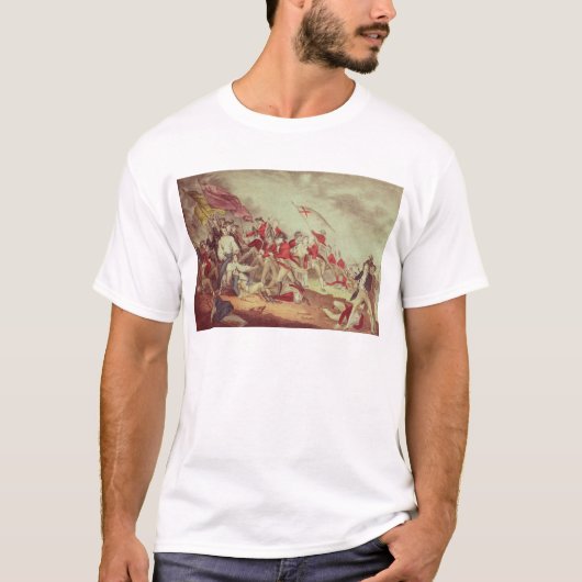 Slag bij Bunker's Hill T-shirt (Voorkant)