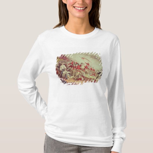 Slag bij Bunker's Hill T-shirt (Voorkant)