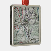 Slag bij Chancellorsville 2 Metalen Ornament (Rechts)
