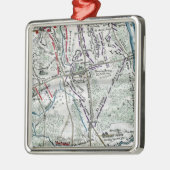 Slag bij Chancellorsville 2 Metalen Ornament (Links)