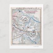 Slag bij Chancellorsville 3 Briefkaart (Voorkant)