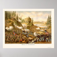 Slag bij Chattanooga door Kurz en Allison 1863