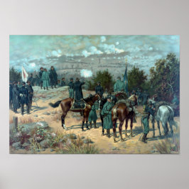 Slag bij Chattanooga - missionaris Poster