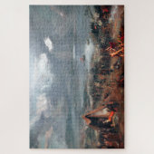 Slag bij Clontarf Vikingen Hugh Frazer 1826  Legpuzzel (Verticaal)