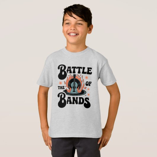 Slag bij de Bands T-shirt (Voorkant volledig)