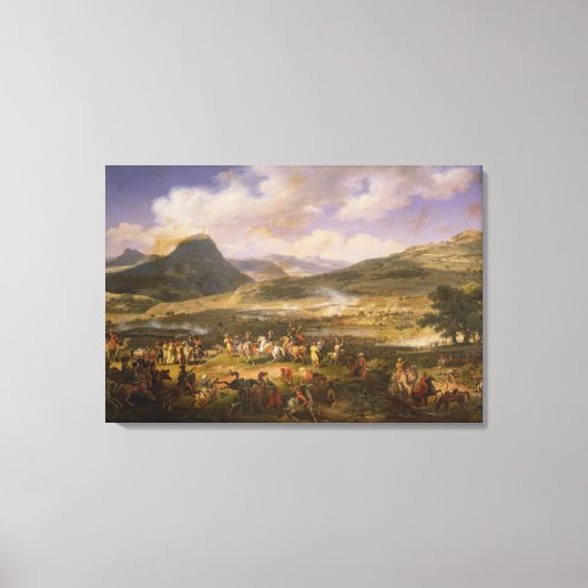 Slag bij de berg Thabor, 16 april 1799, 1808 Canvas Afdruk (Voorkant)
