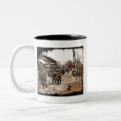Slag bij de Bulge Recon Tweekleurige Koffiemok (Links)