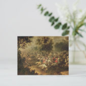 Slag bij de cavalrymannetjes briefkaart (Staand voorkant)