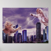 Slag bij de katten poster (Voorkant)