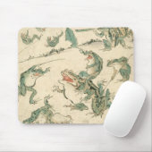 Slag bij de kikkers - Kawanabe Kyoto sai Muismat (Met muis)