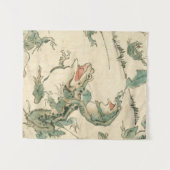 Slag bij de kikkers - Kawanabe Kyoto sai Wandkleed (Voorkant (horizontaal))