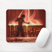 Slag bij de Labyrinth Mousepad Muismat (Met muis)