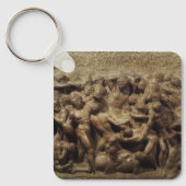 Slag bij de Lapiths and Centaurs van Michelangelo Sleutelhanger (Voorkant)