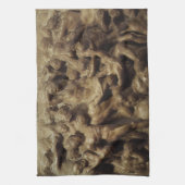 Slag bij de Lapiths and Centaurs van Michelangelo Theedoek (Verticaal)