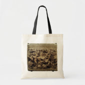Slag bij de Lapiths and Centaurs van Michelangelo Tote Bag (Voorkant)
