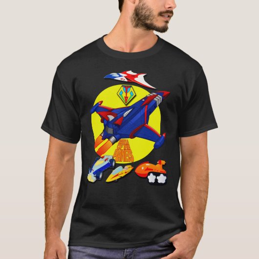 Slag bij de Logo-klasse van de planetskamer T-shirt (Voorkant)