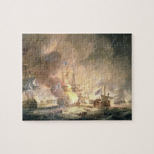 Slag bij de Nijl, 1 augustus 1798 om 10.00 uur, 18 Legpuzzel (Horizontaal)