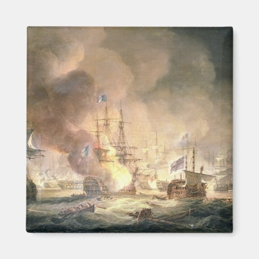 Slag bij de Nijl, 1 augustus 1798 om 10.00 uur, 18 Magneet (Voorkant)