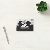 Slag bij de paarden - paardenkunst post-it® notes (Kantoor)