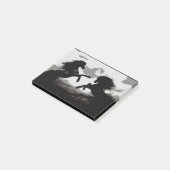 Slag bij de paarden - paardenkunst post-it® notes (Schuin)