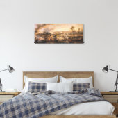 Slag bij de Pyramides, 21 juli 1798, 1806 Canvas Afdruk (Insitu (Slaapkamer))