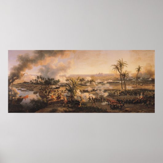 Slag bij de Pyramides, 21 juli 1798, 1806 Poster (Voorkant)