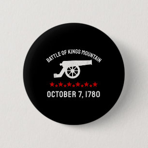 Slag bij de revolutionaire oorlogrevolutie in King Ronde Button 5,7 Cm