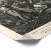 Slag bij de Sempach Heroic Swiss History Scene Poster (Hoek)