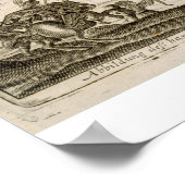 Slag bij de stad Levice in 1664, illustrati Poster (Hoek)