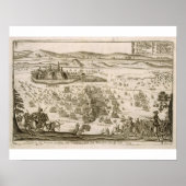 Slag bij de stad Levice in 1664, illustrati Poster (Voorkant)