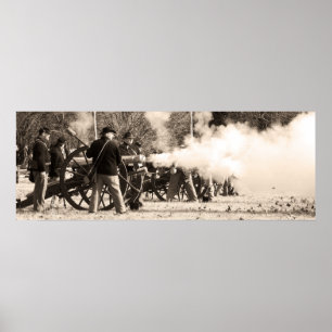 Slag bij de Stones River Poster